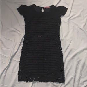 COPY - A black Ruffle dress